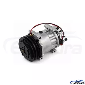 Sanden 8068 Scania A/C compressor aftermarket replacement for wholesale truck parts supply