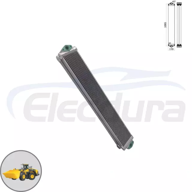Pendingin oli hidrolik rakitan lengkap 423-03-41230 cocok untuk Komatsu WA380-6. Desain aluminium tugas berat tersedia untuk grosir volume besar