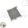 Komatsu PC300-6 PC350-6 hydraulic oil cooler 207-03-61111 core view for wholesale suppliers and bulk order distributors.