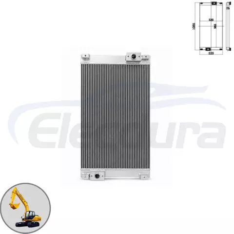 LN001850 Sumitomo SH240-5 hydraulic oil cooler wholesale aftermarket replacement for excavator parts distributors