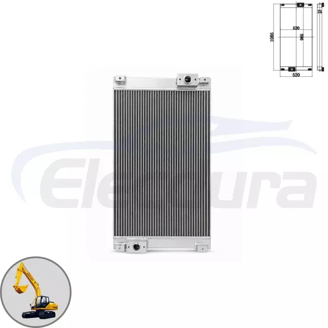 LN001850 Sumitomo SH240-5 hidraulika olajhűtő nagykereskedelmi ut&aacute;ngy&aacute;rtott csere kotr&oacute;g&eacute;p alkatr&eacute;sz forgalmaz&oacute;knak