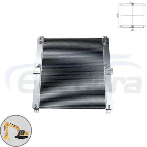 Caterpillar E330A hydraulic oil cooler 7Y-1363 wholesale aftermarket replacement