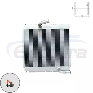 4208651 Hitachi EX200-1 hydraulic oil cooler wholesale aftermarket replacement for excavator parts distributors