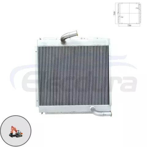 4208651 Hitachi EX200-1 hydraulic oil cooler wholesale aftermarket replacement for excavator parts distributors