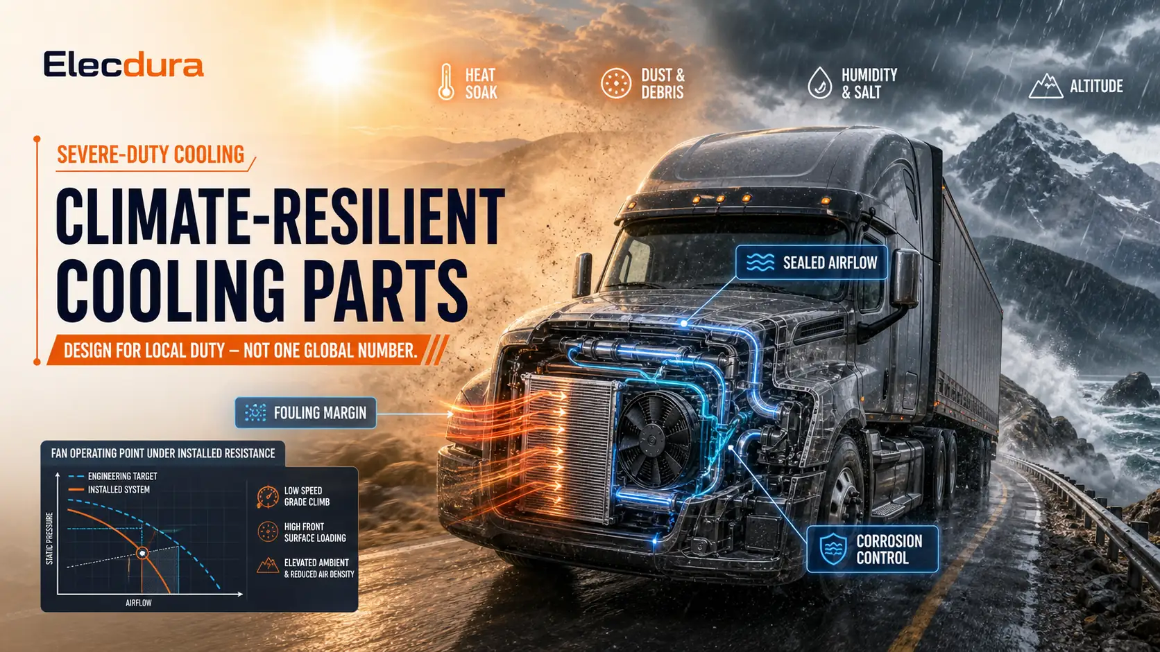 Climate Resilience for Aftermarket Cooling: Designing Parts Programs for Hotter, Dustier Duty Cycles