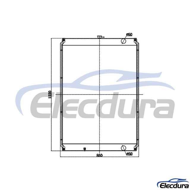 204-0983 CAT E330C Radiator