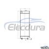 22U-03-28410 Komatsu PC228-3 watertank Radiateur