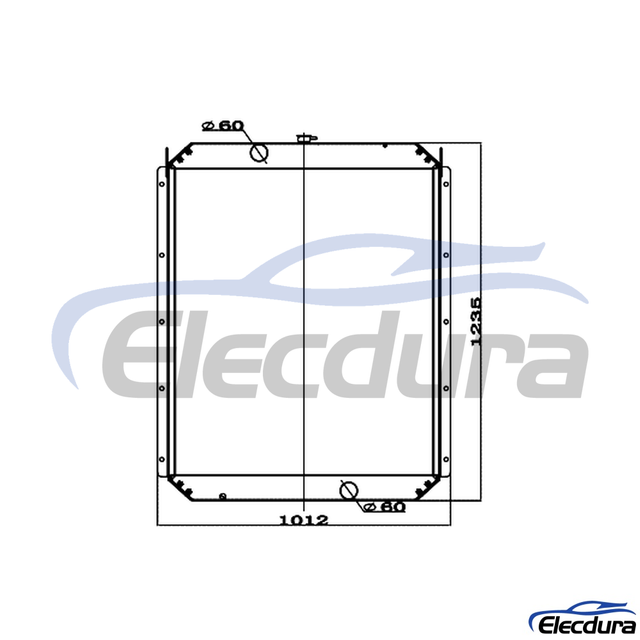 208-03-61610 KOMATSU PC400-6 Radiator