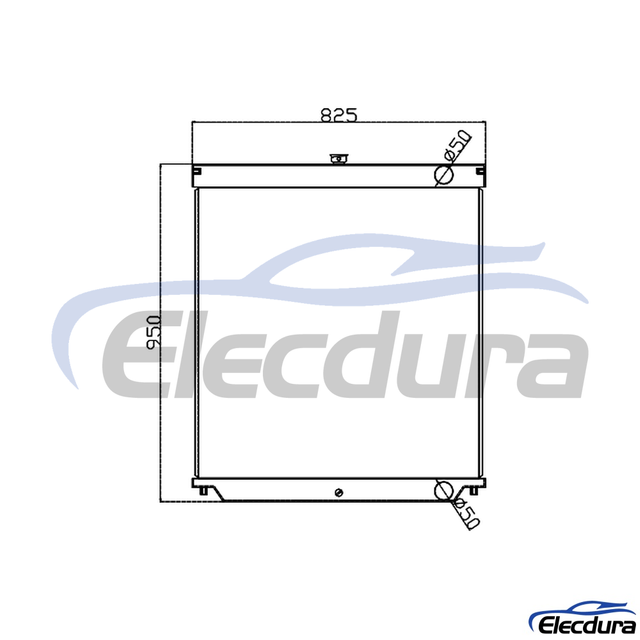 4448338 HITACHI ZX200/230 Radiator