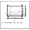 884600E070 Toyota Highlander 5mm 2014-2015 Klima Kondenser D&uuml;zeneği 16mm &Ccedil;ekirdek