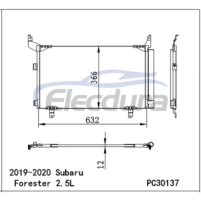 73210SJ000 Subaru Forester 2019-2024 A/C Condenser