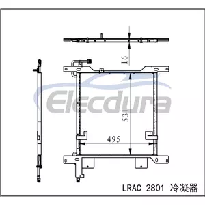 1327759 DAF 95 XF 1997-2002 A/C Condenser