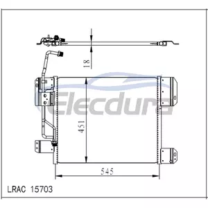 A9405000254 Mercedes-Benz Axor 2001+ A/C Condenser