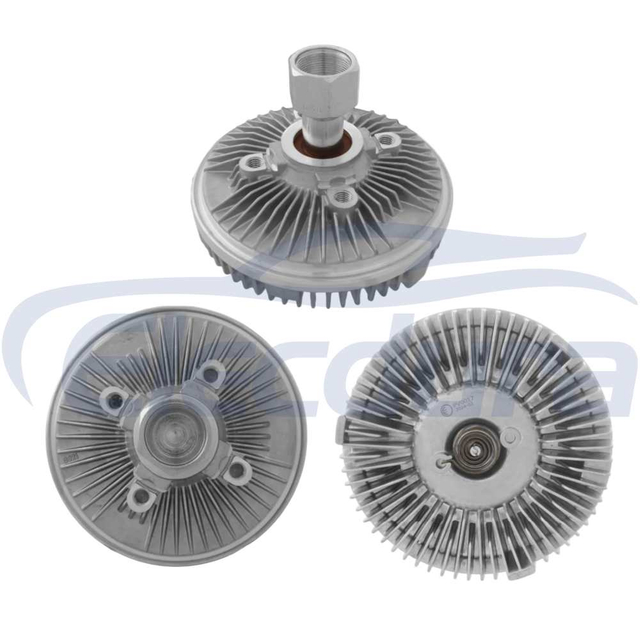 Bulk shipment of XC358A616AB fan clutch for Ford F-4000 distributors featuring heavy-duty bimetal sensor.