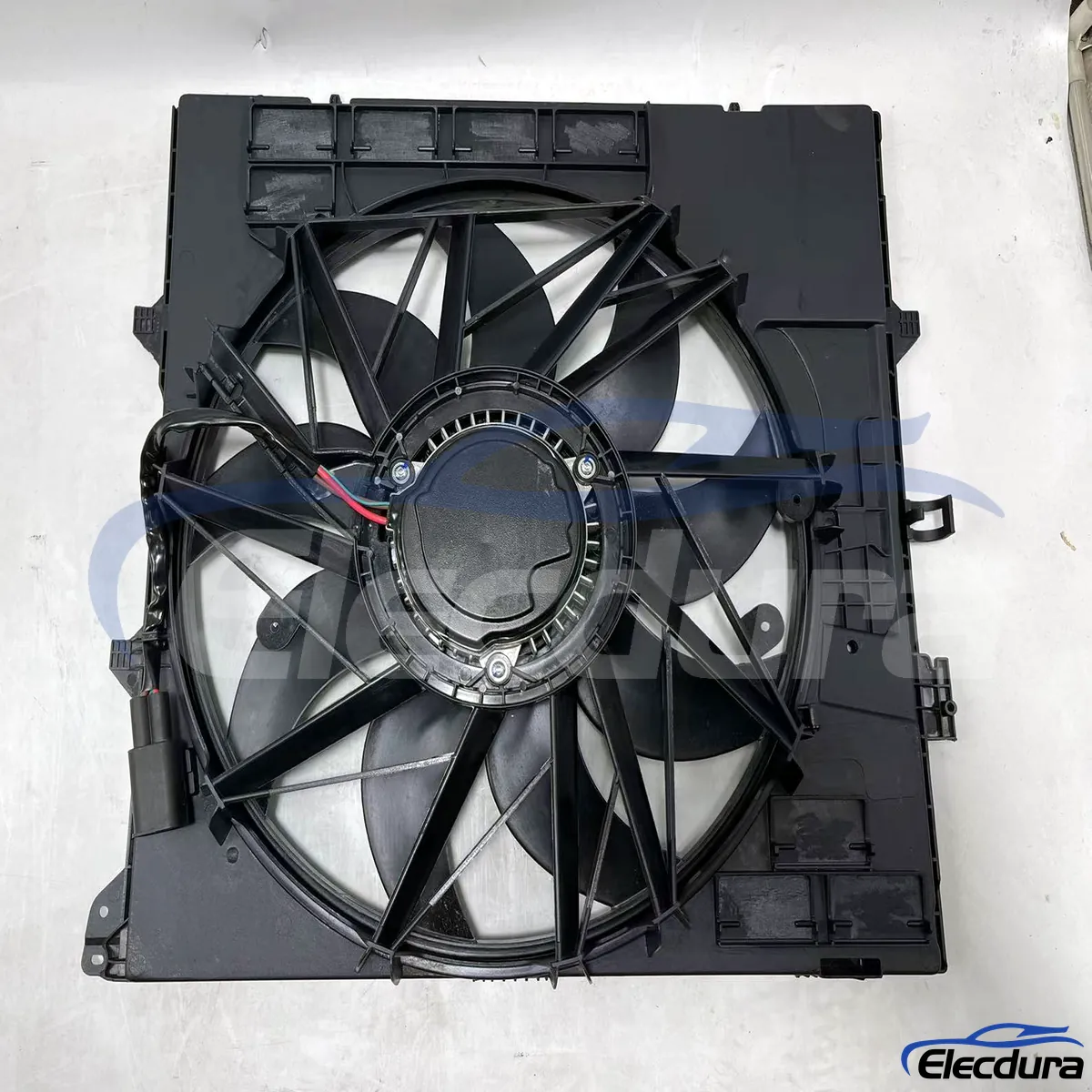 Aftermarket brushless radiator cooling fan assembly 17427593850 for importers and wholesalers
