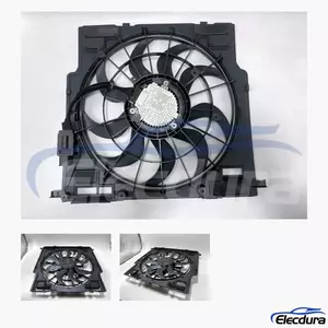 17428472321 BMW Brushless Radiator Cooling Fan Assembly aftermarket wholesale replacement