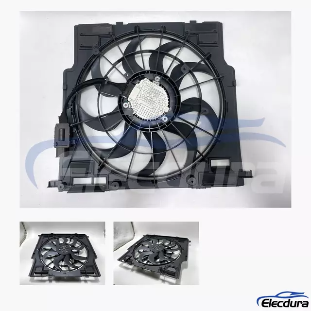 17428472321 BMW Brushless Radiator Cooling Fan Assembly aftermarket wholesale replacement