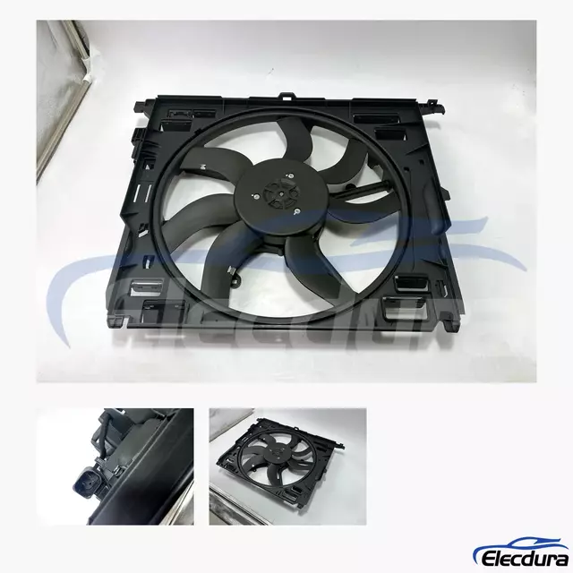 17427589028 BMW Brushless Radiator Cooling Fan Assembly aftermarket wholesale replacement