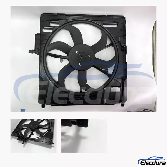 17428618238 BMW Brushless Radiator Cooling Fan Assembly aftermarket wholesale replacement