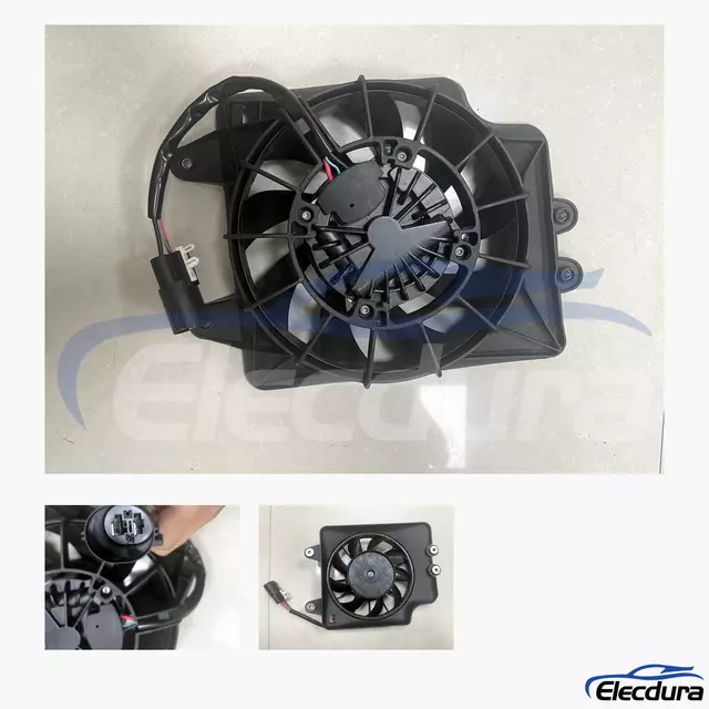 84128345 Brushless Radiator Cooling Fan Assembly for Chevrolet Corvette C7 aftermarket wholesale supply