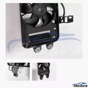 22818943 Radiator Cooling Fan Assembly for Chevrolet Corvette C7 aftermarket wholesale supply