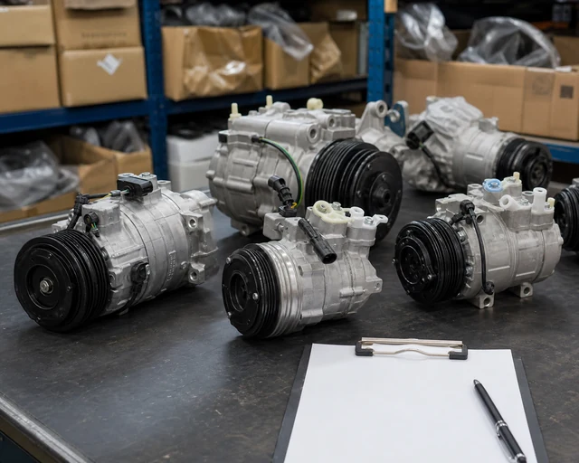 Automotive A/C compressor sourcing mix for Brazil importers and wholesalers