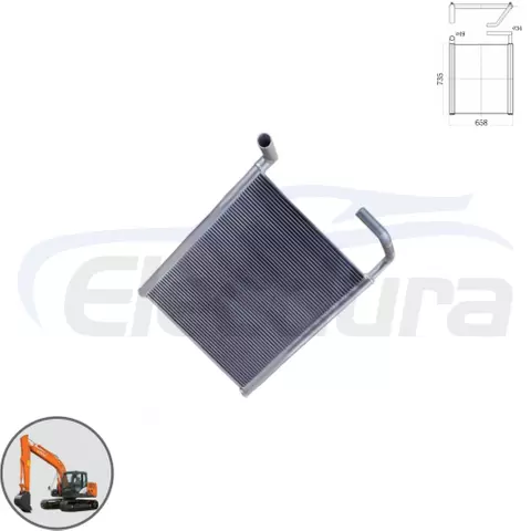 4414768 Hitachi EX135-5 hydraulic oil cooler wholesale aftermarket replacement for excavator parts distributors