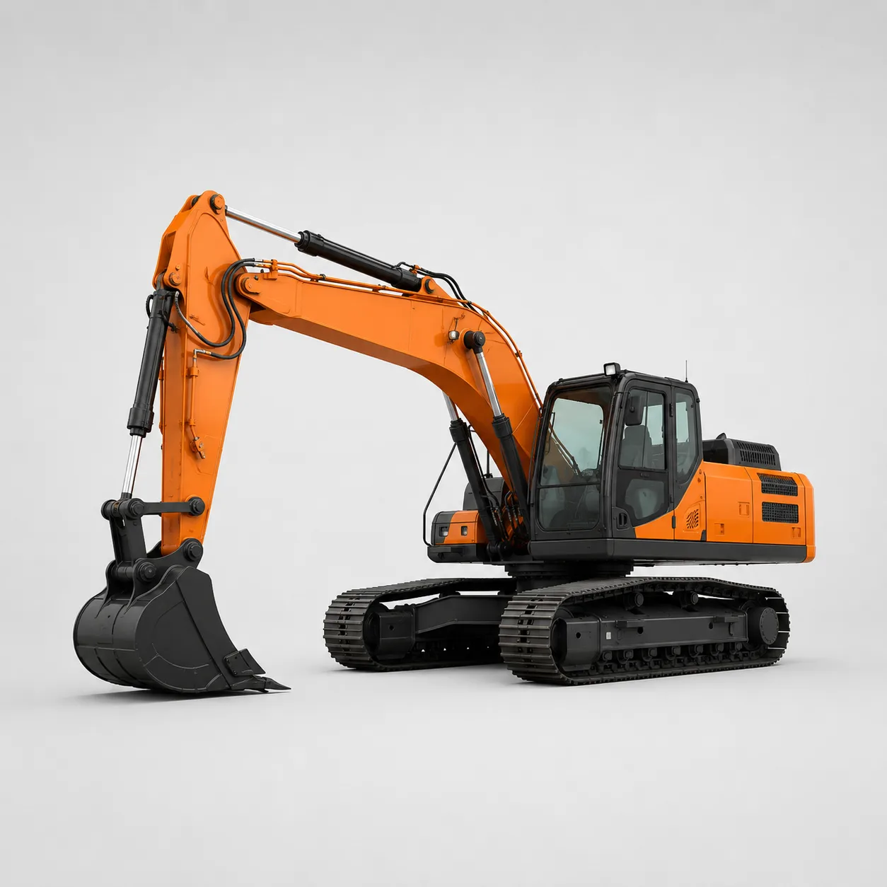 Daewoo Doosan 中型掘削機の油圧オイルクーラーの用途