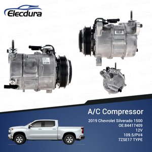 Wholesale 84417409 AC compressor for 2019 Chevrolet Silverado 1500 aftermarket distribution.