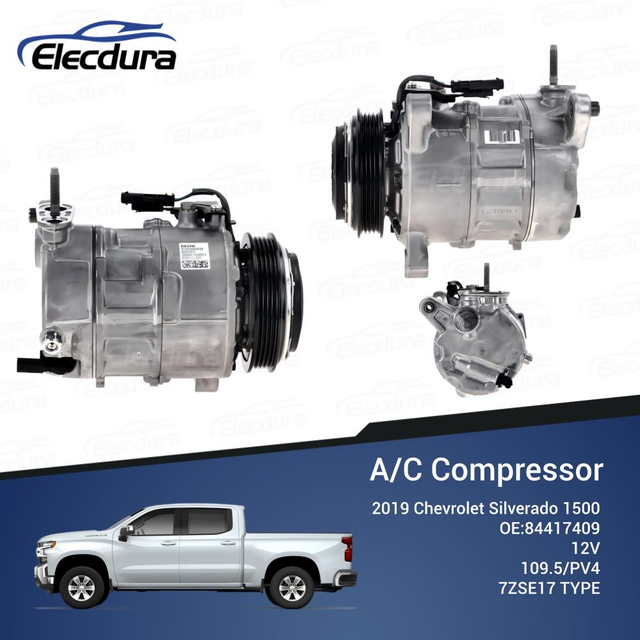 Wholesale 84417409 AC compressor for 2019 Chevrolet Silverado 1500 aftermarket distribution.