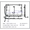 2028300770 Mercedes-Benz C230 W202 1999-2000 A/C Condenser