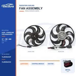 Radiator Cooling Fan for Audi Q7 / Cayenne 7L0959455F Bulk Supply