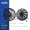 Universal Radiator Cooling Fan 16 Inch Curved Blade 120W Wholesale