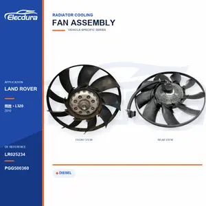 Radiator Cooling Fan for Land Rover Range Rover / Range LR025234 Bulk Supply
