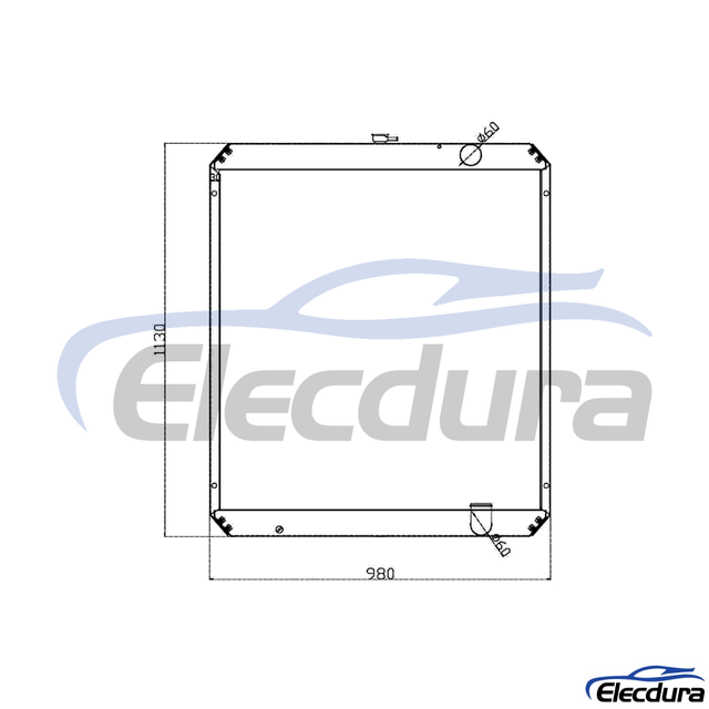 11N9-40200 Hyundai R335-7 Radiateur Totale montage