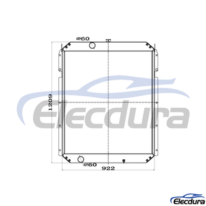 124-1762 CAT E330B Radiator