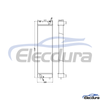 206-03-22411 KOMATSU PC290-8 Radiator