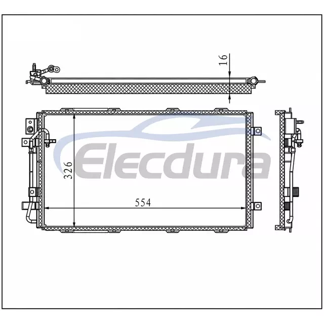 21908112010 Datsun Mi-Do 2015+ Kondensor AC