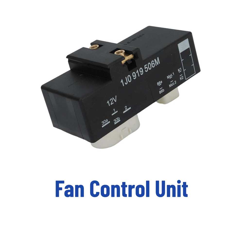 Elecdura fan control unit OEM-equivalent aftermarket component for distributors