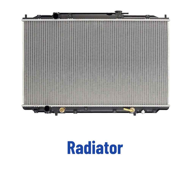 Radiators for vehicle and machinery engine cooling systems