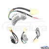 OE-standard A2028202510 4-pin blower motor resistor for Mercedes-Benz C-Class W202 and CLK C208 HVAC systems.