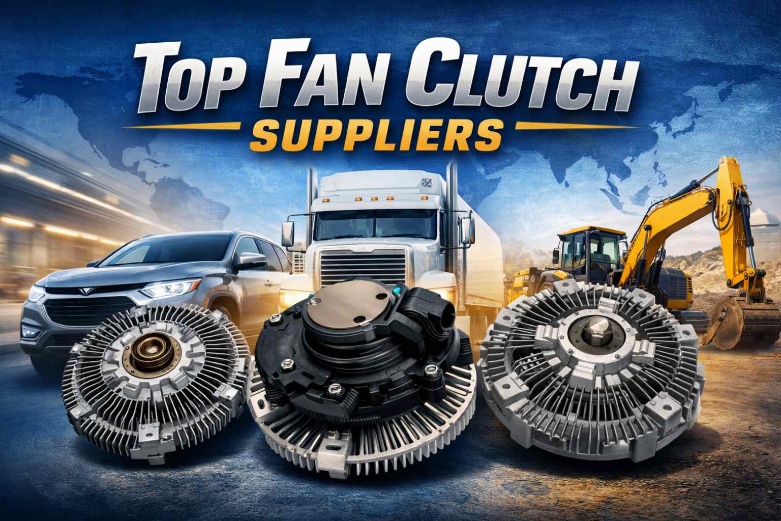 Top 10 Global Fan Clutch Suppliers for Automotive & Heavy Duty