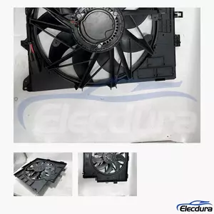 17427601176 BMW Brushless Radiator Cooling Fan Assembly aftermarket wholesale replacement