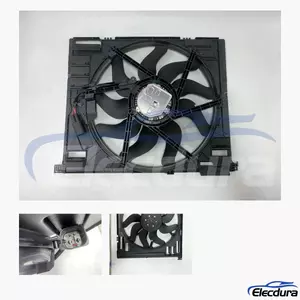 17428666817 BMW Brushless Radiator Cooling Fan Assembly aftermarket wholesale replacement