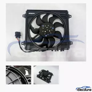 4S0121203A Audi Brushless Radiator Cooling Fan Assembly aftermarket wholesale replacement