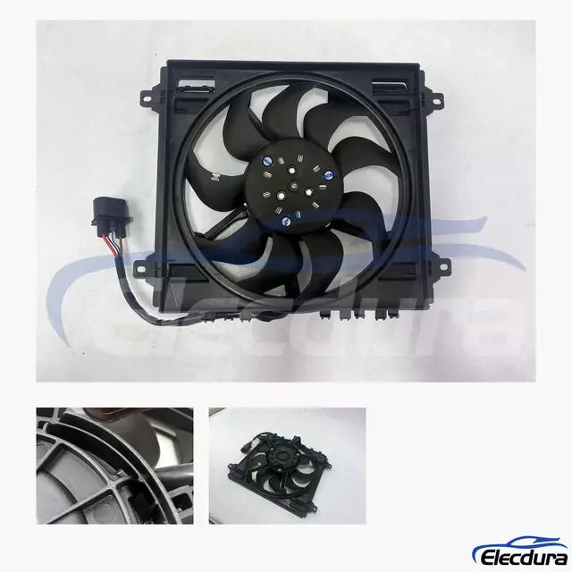 4S0121203A Audi Brushless Radiator Cooling Fan Assembly aftermarket wholesale replacement