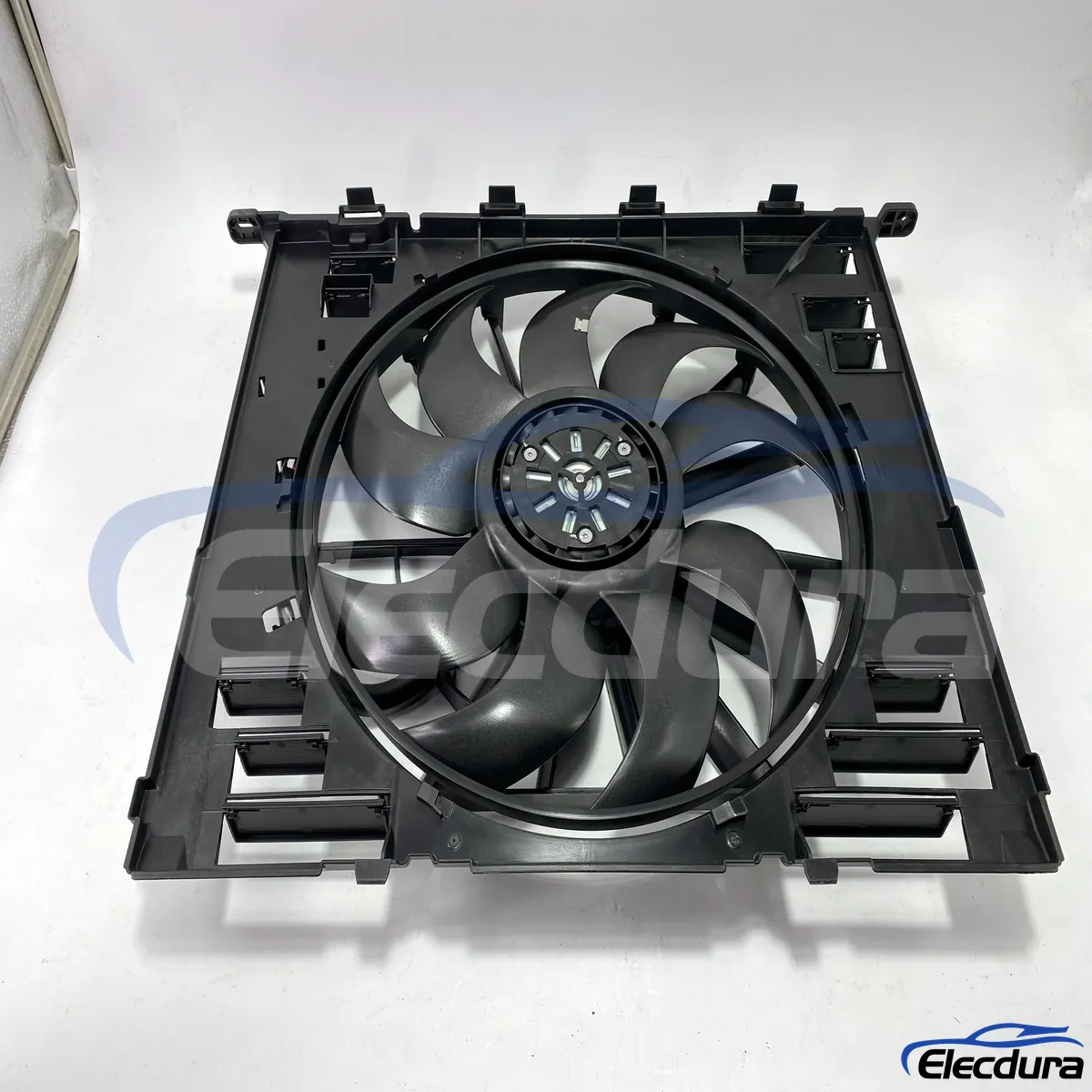 Rakitan Kipas Pendingin Radiator BMW Brushless Pengganti OE 17427953401 pasokan suku cadang massal
