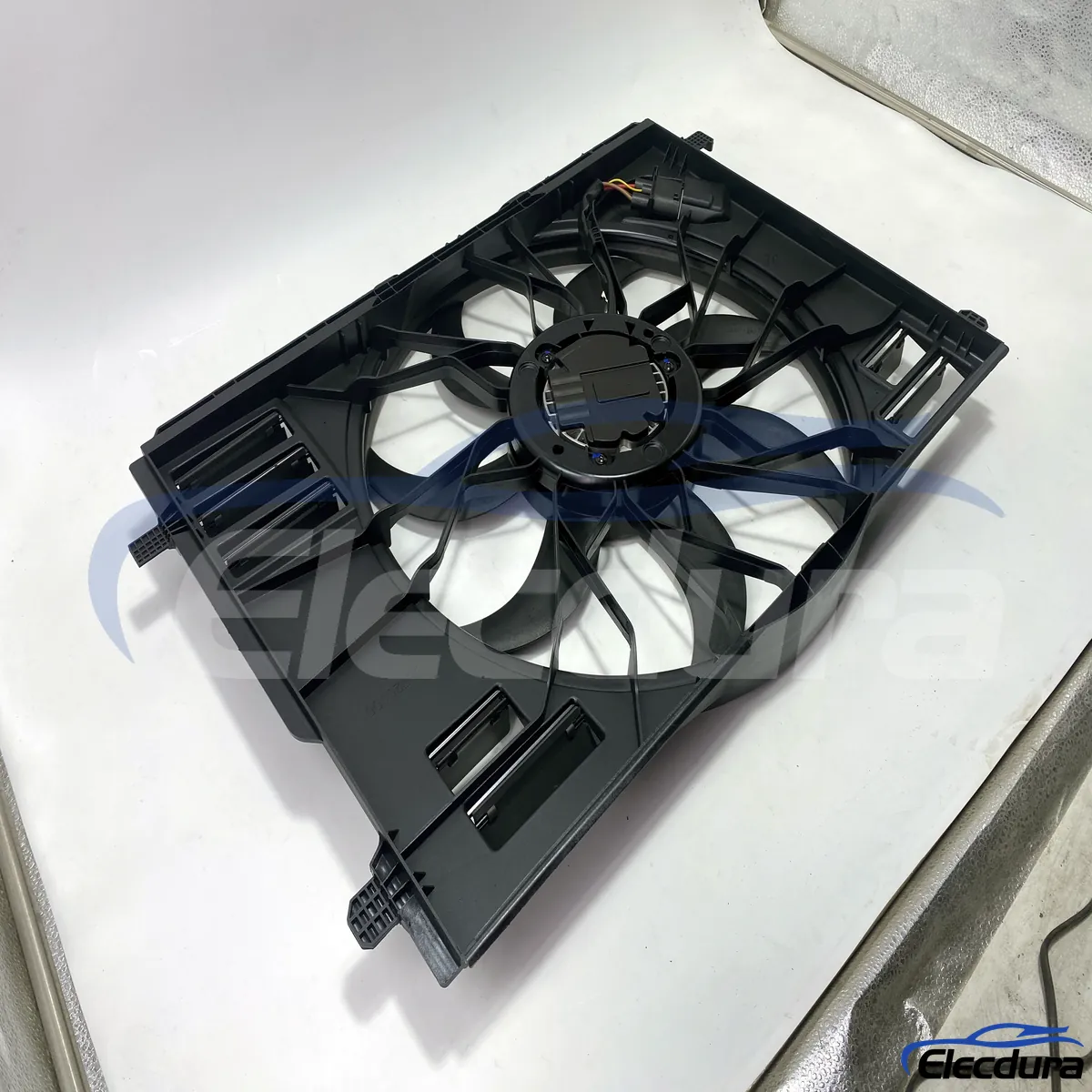 Aftermarket dual radiator cooling fan assembly A2479060100 for bulk parts supply