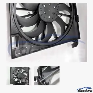 9W838C607BK Brushless Radiator Cooling Fan Assembly for Land Rover XF / XFR aftermarket wholesale supply