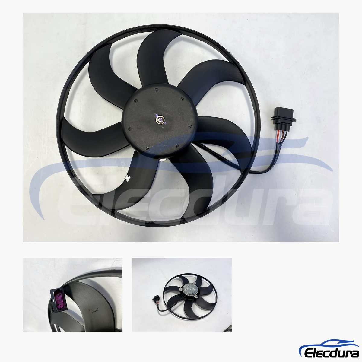 Volkswagen Polo V 6R / 6C Brushless Radiator Cooling Fan Assembly 6R0121207Q